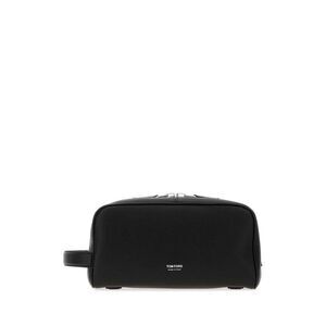 Tom Ford Men Black Leather Beauty Case